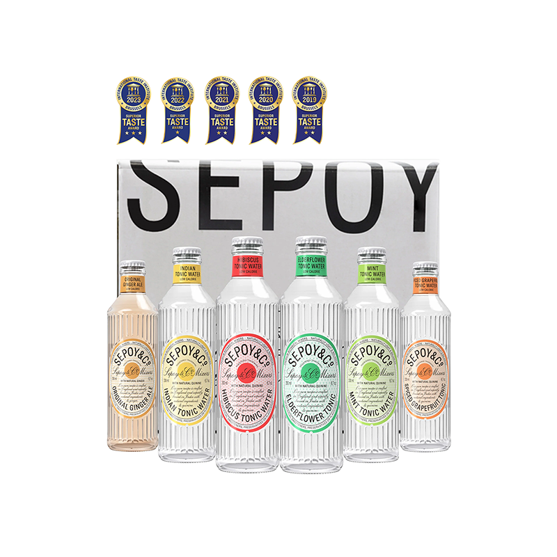 Tonic & Ginger Ale Tasting Box - Limited Edition (Pack of 12)