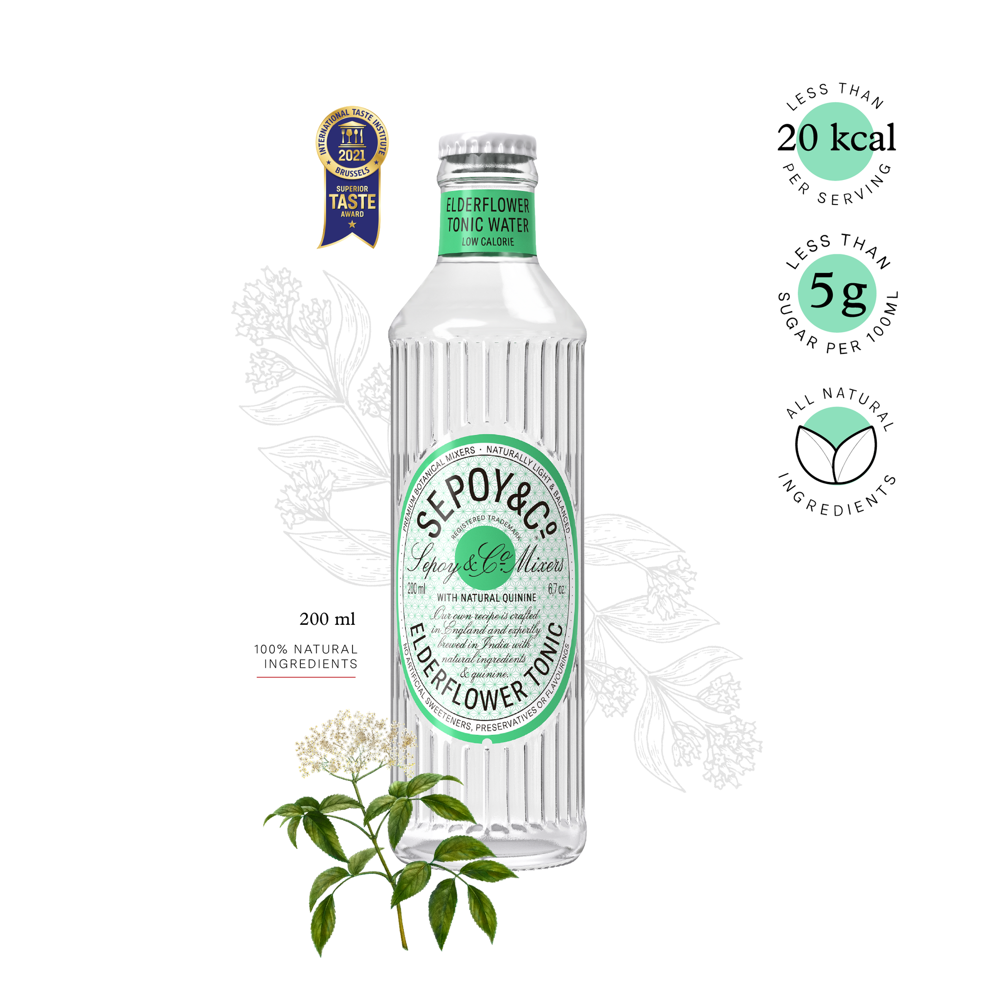 Elderflower Tonic Water