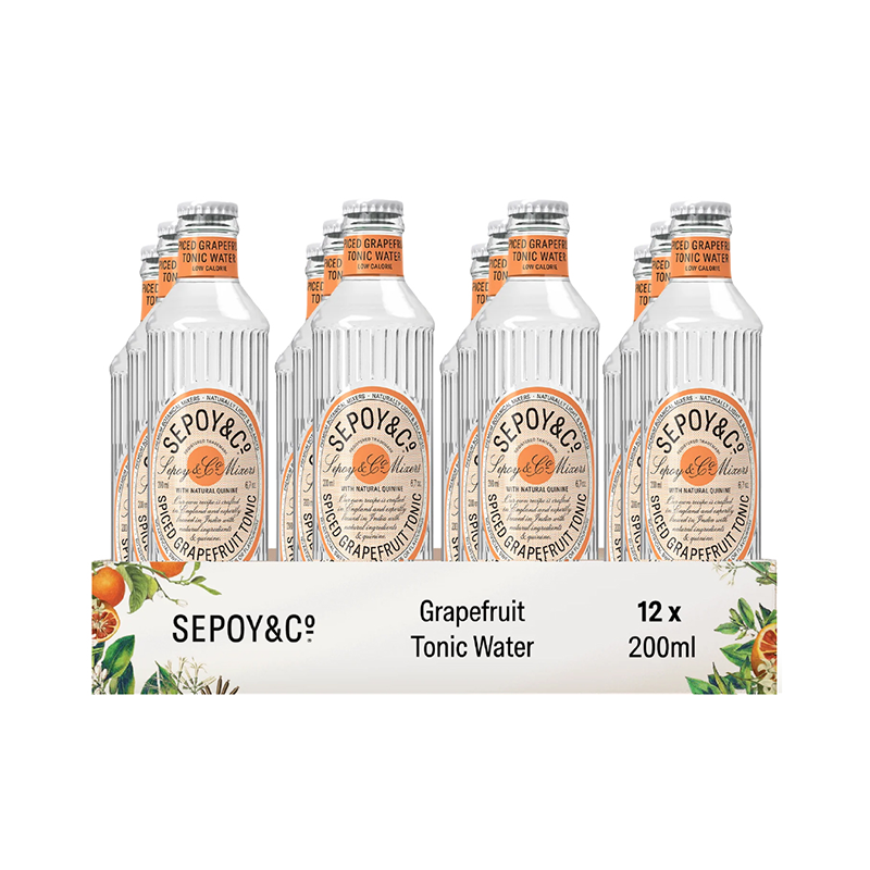 Spiced Grapefruit Tonic Water
