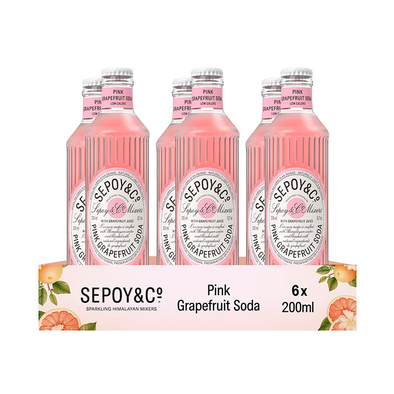 Sepoy & Co. Pink Grapefruit Soda