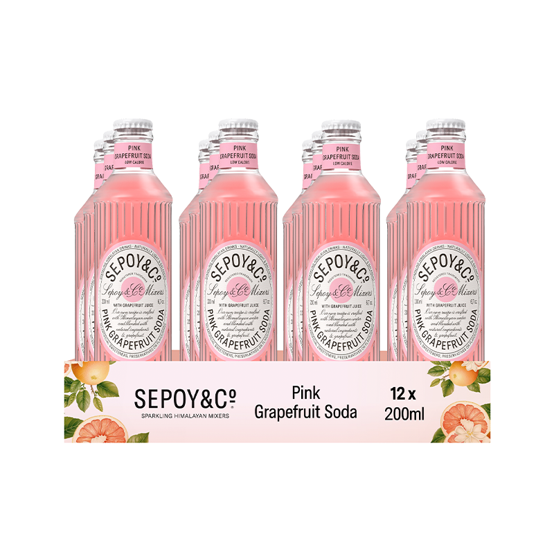 Sepoy & Co. Pink Grapefruit Soda