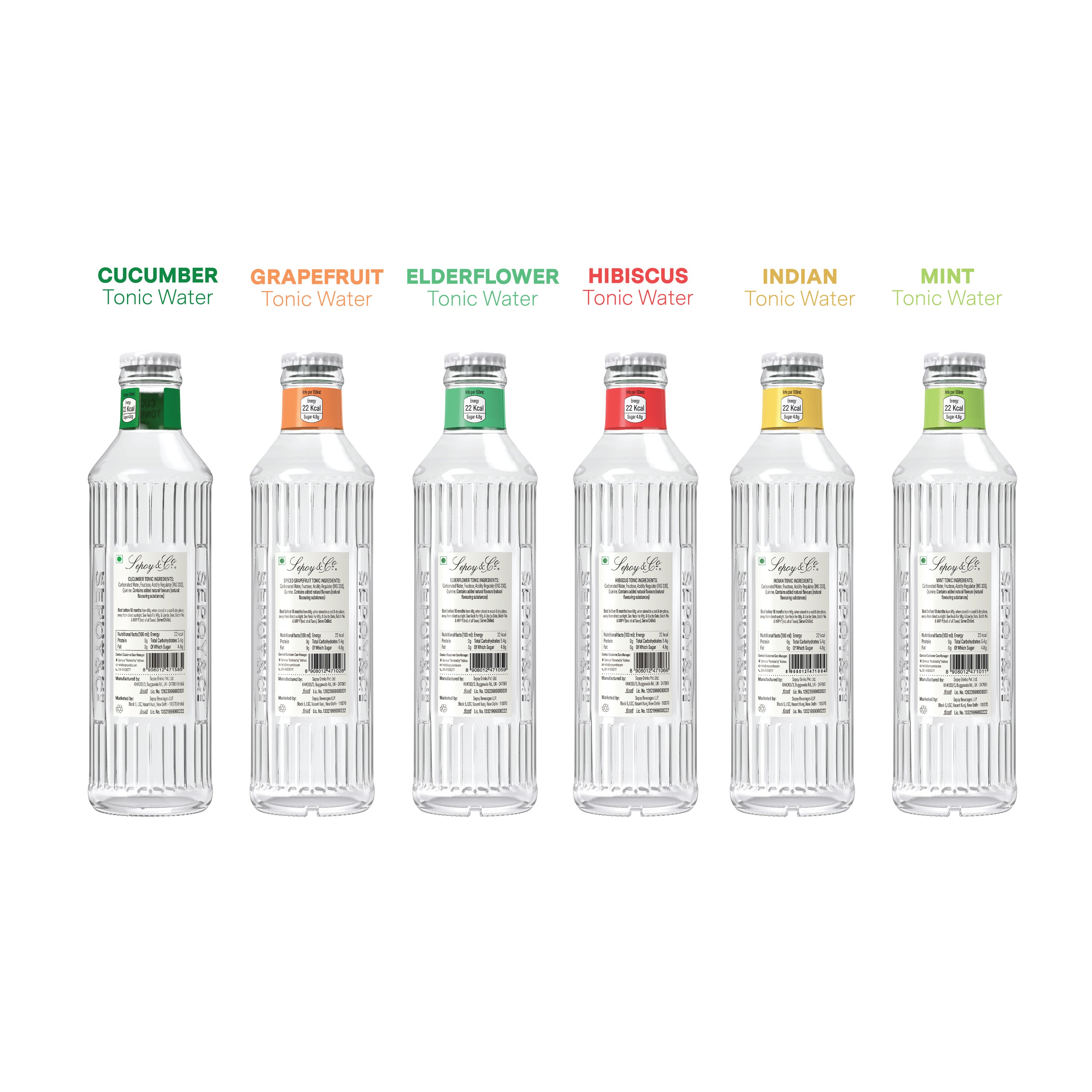 Tonic Water Tasting Pack (Pack of 12)
