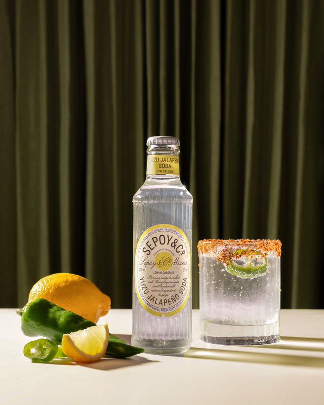 Sepoy & Co. Yuzu Jalapeño Soda