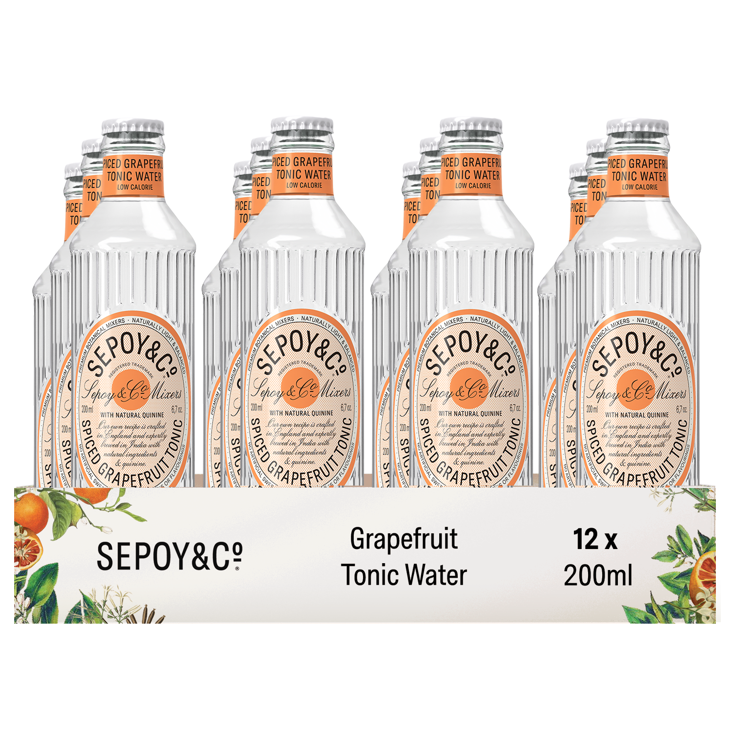 Spiced Grapefruit Tonic Water